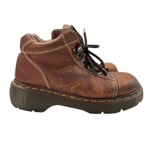 Dr. Martens Y2K Chunky Lug Sole Square Toe 2000's Ankle Boots Size 7